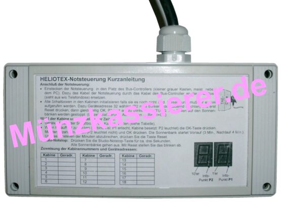 HELIOTEX Holtkamp Notsteuerung Neu unbenutzt MKS141 MKS 141 (7)
